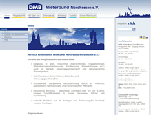 Tablet Screenshot of cms-mieterbund-nordhessen.de